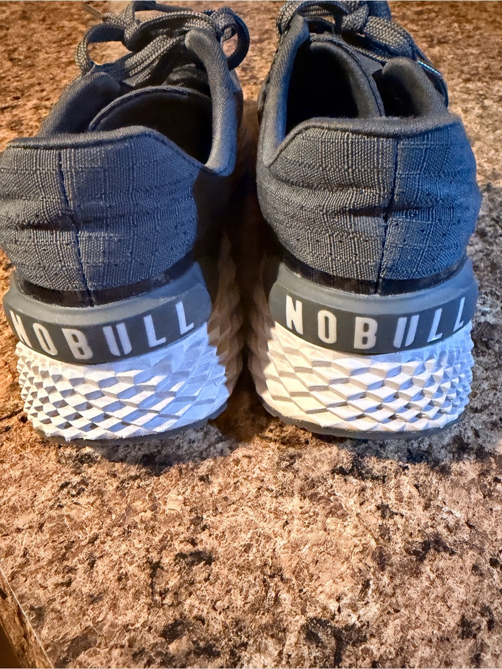 NOBULL Dark Gray Training Sneakers with White Textured Midsoles